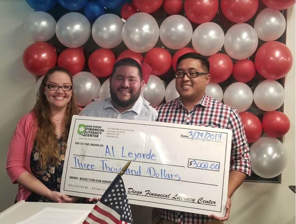 Al Lejarde Family Boost for Our Heroes