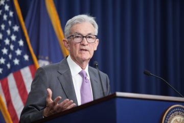Chair Powell answers reporters' questions at the FOMC press conference on July 31, 2024.
