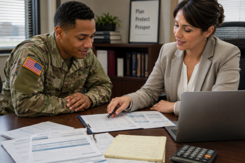 USAA Military Member receiving credit counseling and debt management program while considering financial hardship program