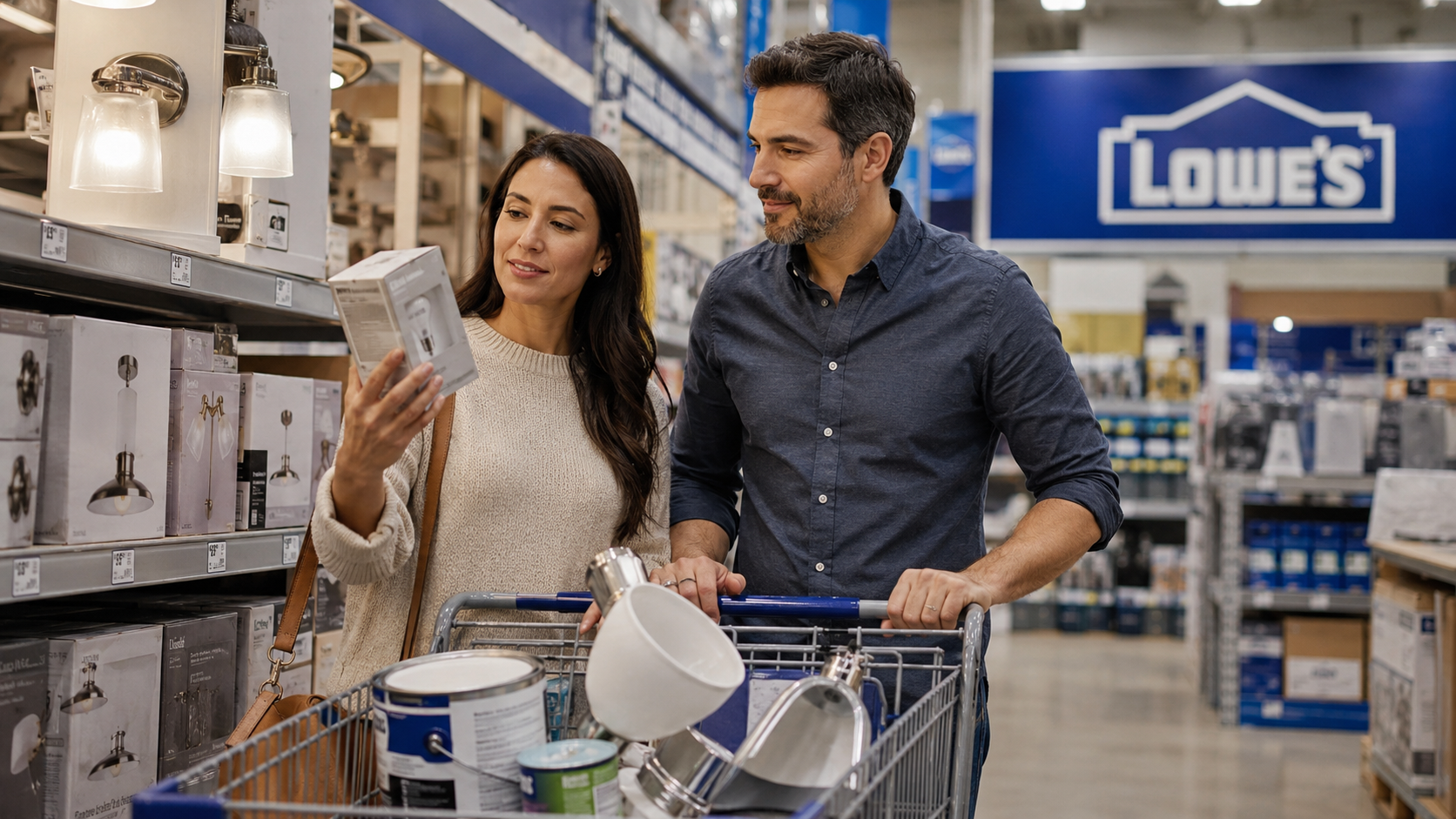 Consumer receiving help with a Lowe's hardship program through Synchrony Bank