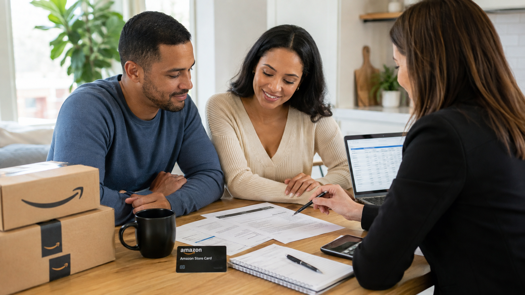 Consumer receiving help with an Amazon Store Card hardship program through Synchrony Bank