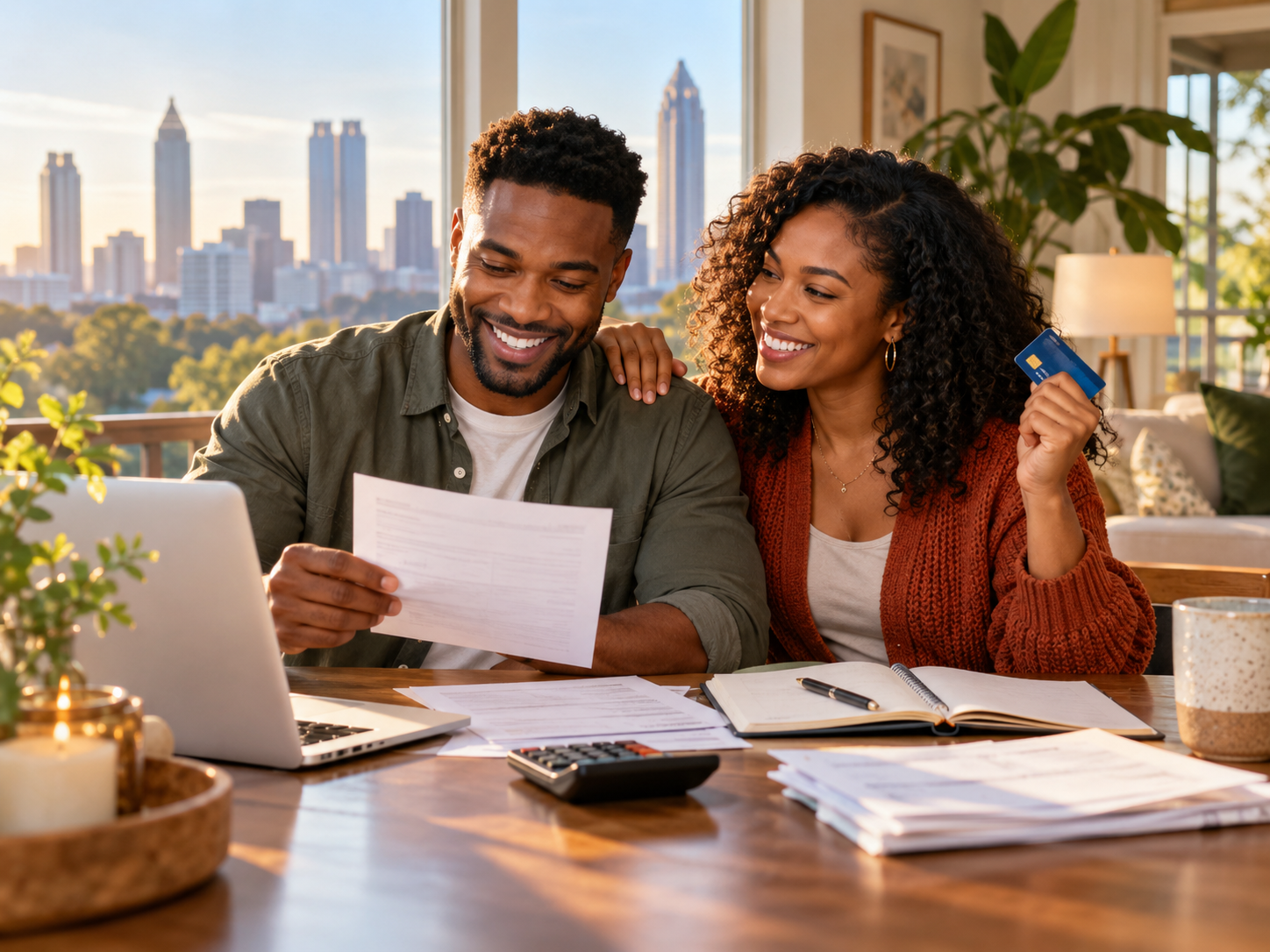 Georgia residents reviewing Georgia Credit Counseling and debt repayment options