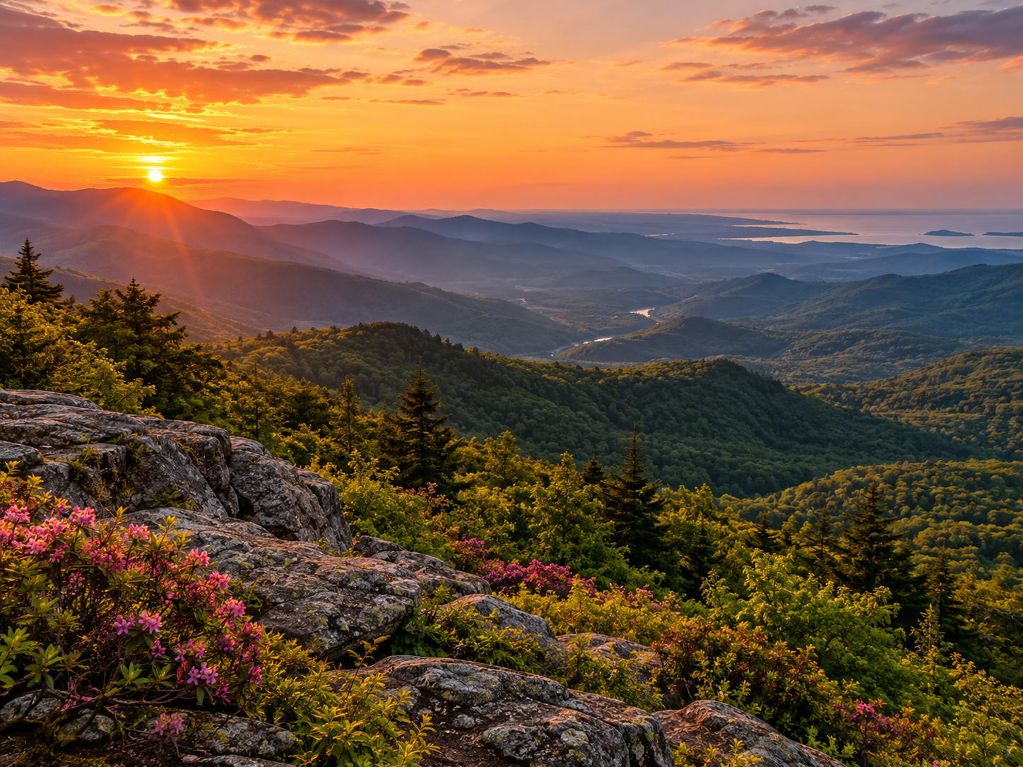North Carolina mountains representing residents seeking credit counseling