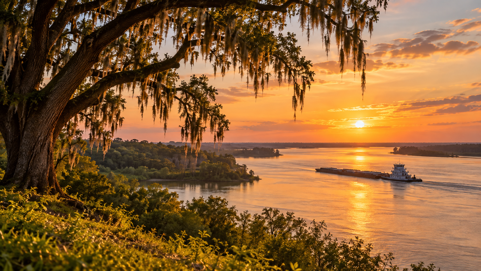 Mississippi scenery representing residents seeking credit counseling